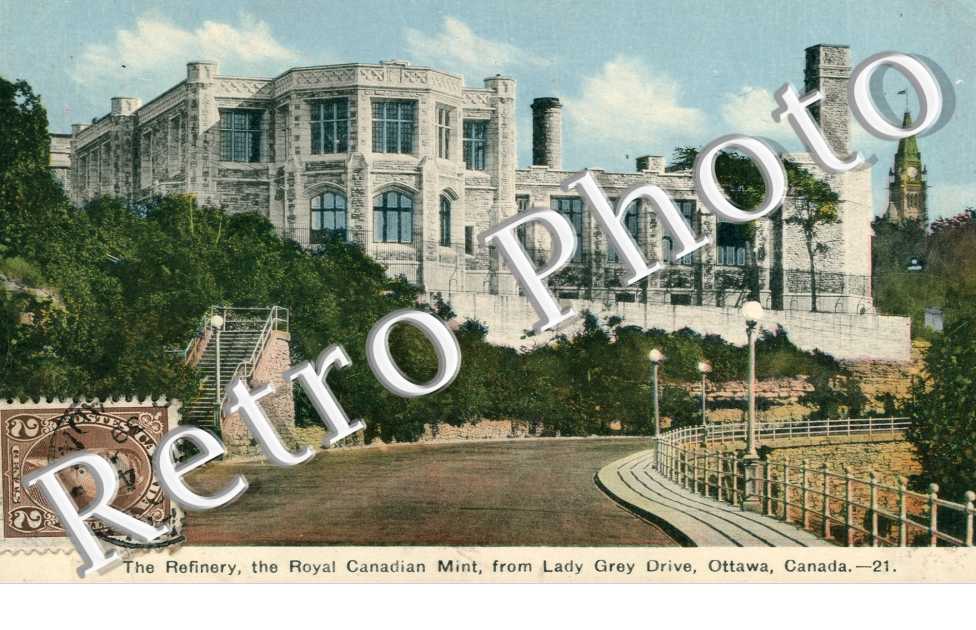The Refinery, the Royal Canadian Mint from Lady Grey Drive