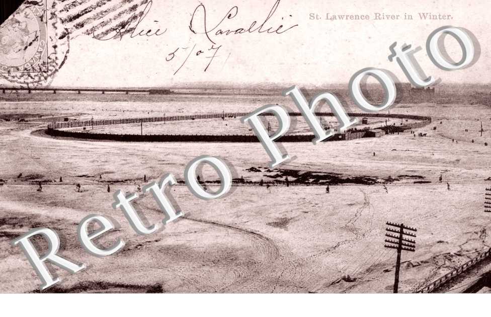 Saint-Lawrence River in Winter