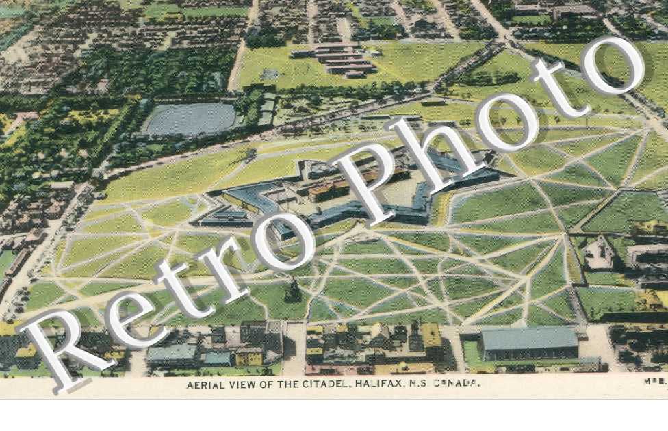 Aerial view of the citadel