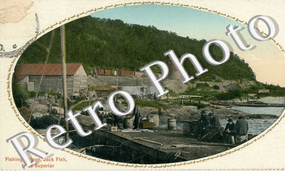 Lake Superior, Fishing village