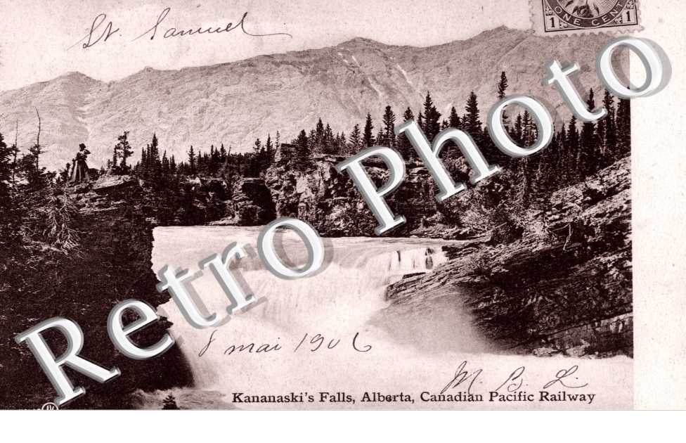 Kannaski&#039;s falls, Canadian Pacific Railway