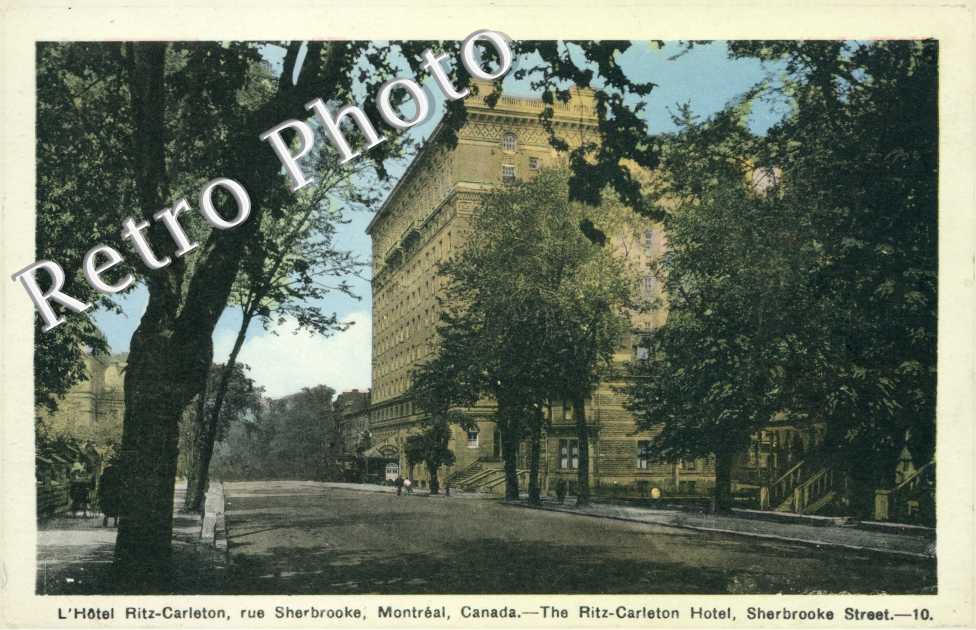 Hotel Ritz-Carleton, Sherbrooke street