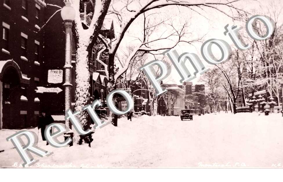 Sherbrooke street (?)