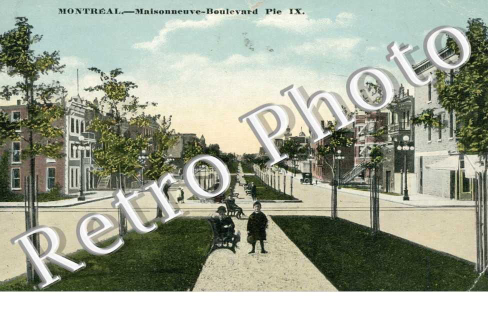 Maisonneuve Boulevard Pie IX