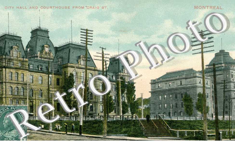 city hall and Courthouse from Craig St