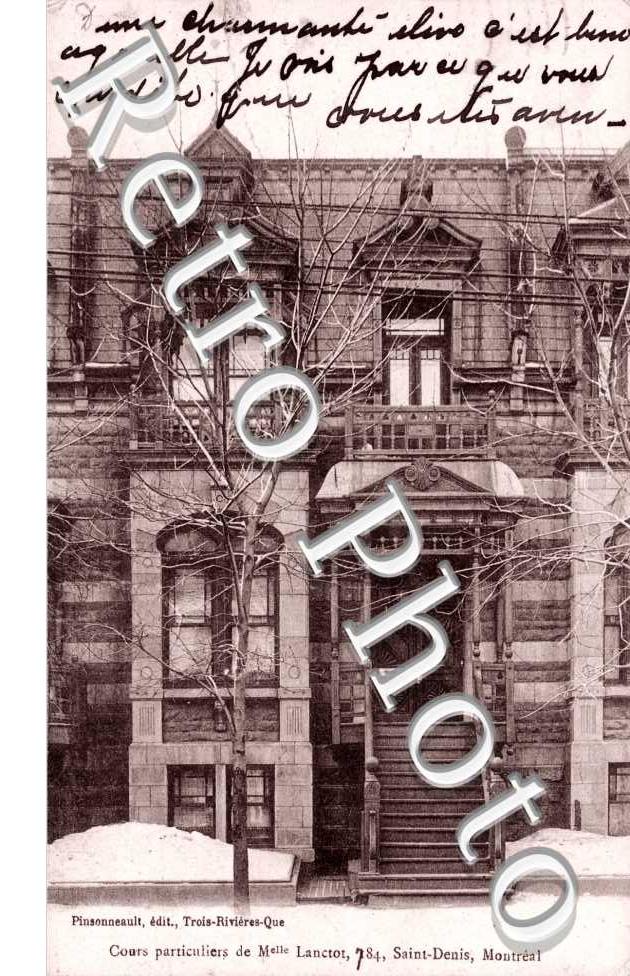 Cours particulier de Mademoiselle Lanctot - 784 Saint-Denis