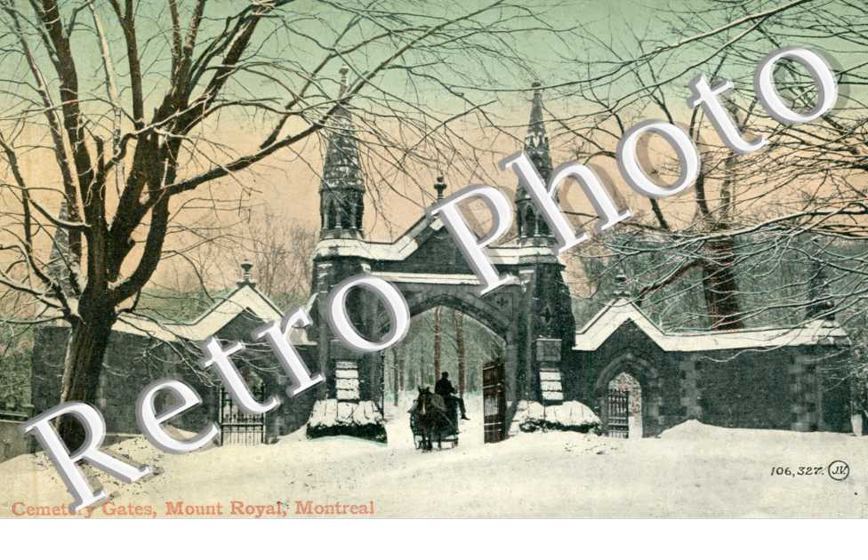 Cemetery Gates, Mount Royal