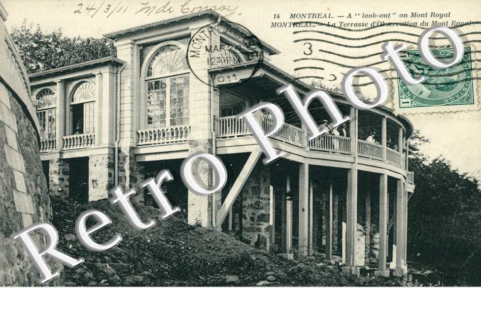 The lookout on Mount Royal - La terrasse d'observation
