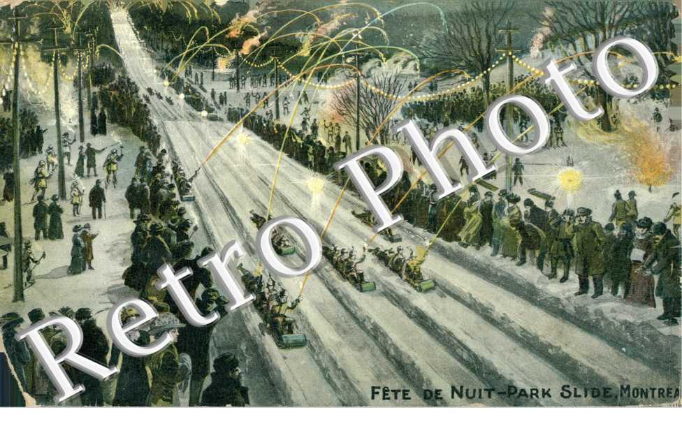 Fete de nuit, Park slide