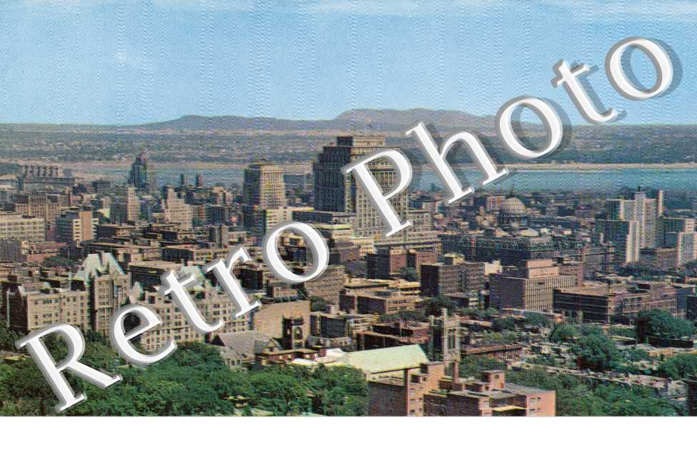Business district from Mount Royal