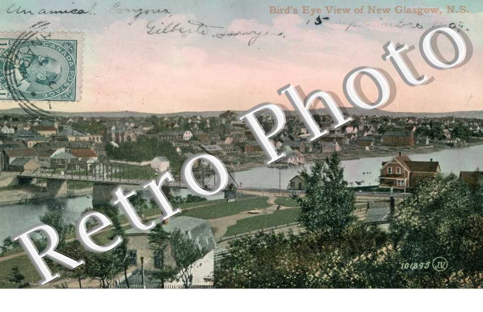Bird&#039;s eye view of New Glasgow