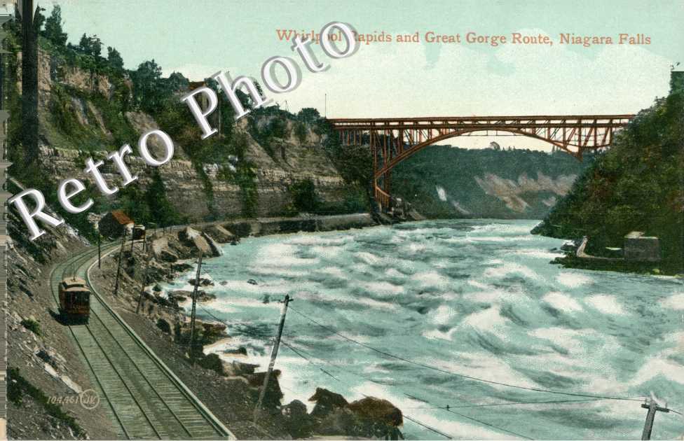 whirlpool rapids and Great Gorge Route