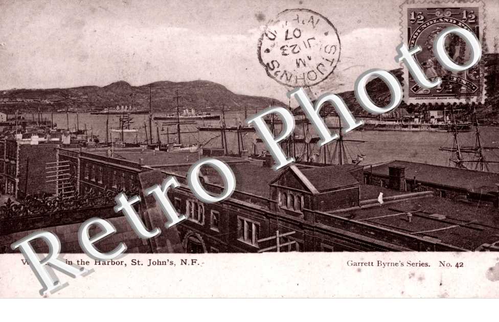 warships in the harbor