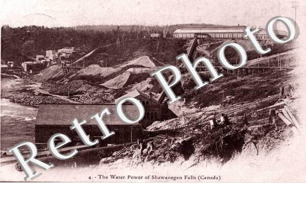 the water power of Shawinigan Falls
