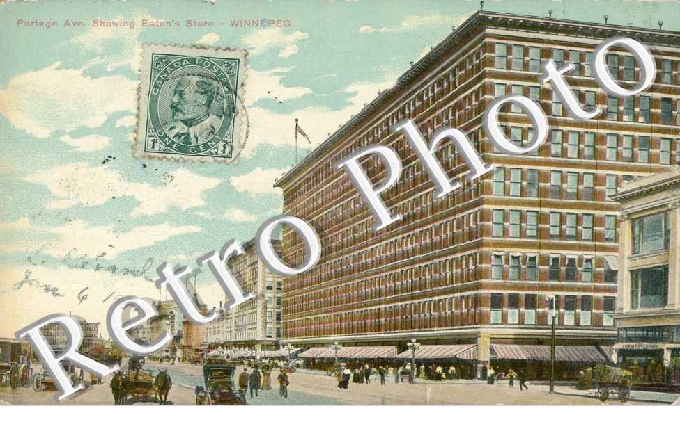 Portage Avenue, Showing Eaton&#039;s Store