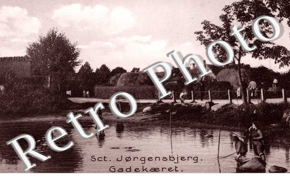 Sct. Jorgensberg. Gadekaert