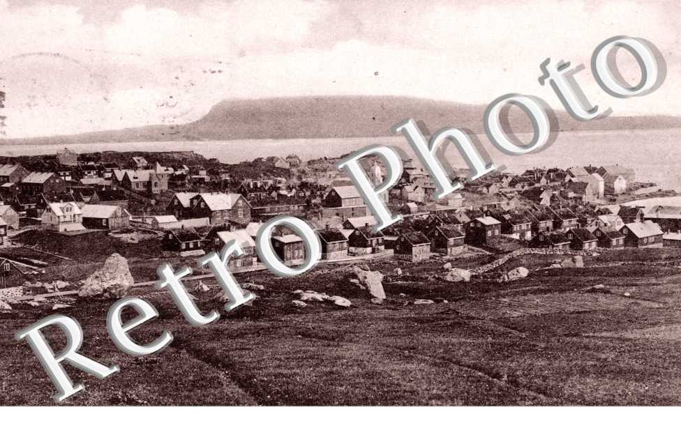 Vue d'un village