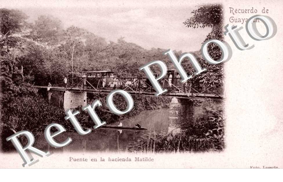 Puente en la hacienda Matilde