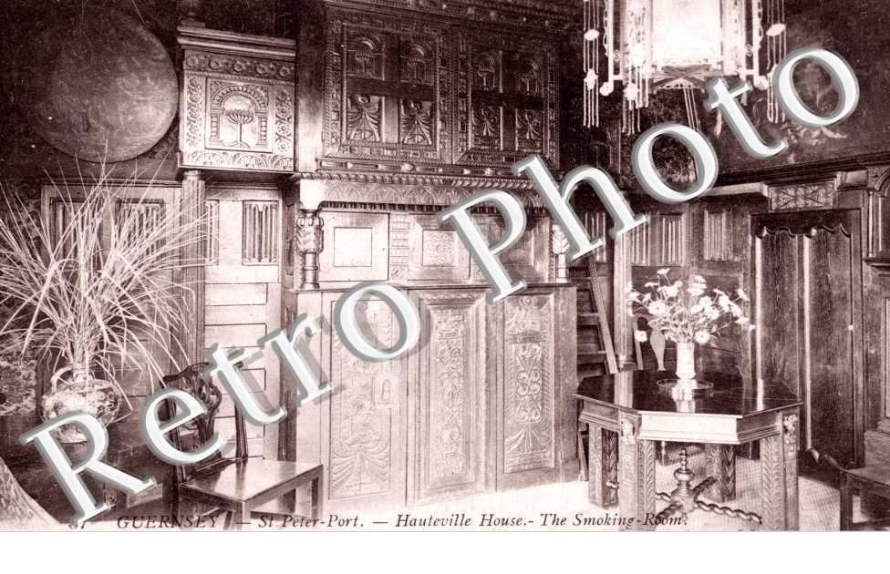 Hauteville House, Saint Pierre Port, Maison de Victor Hugo, le Fumoir
