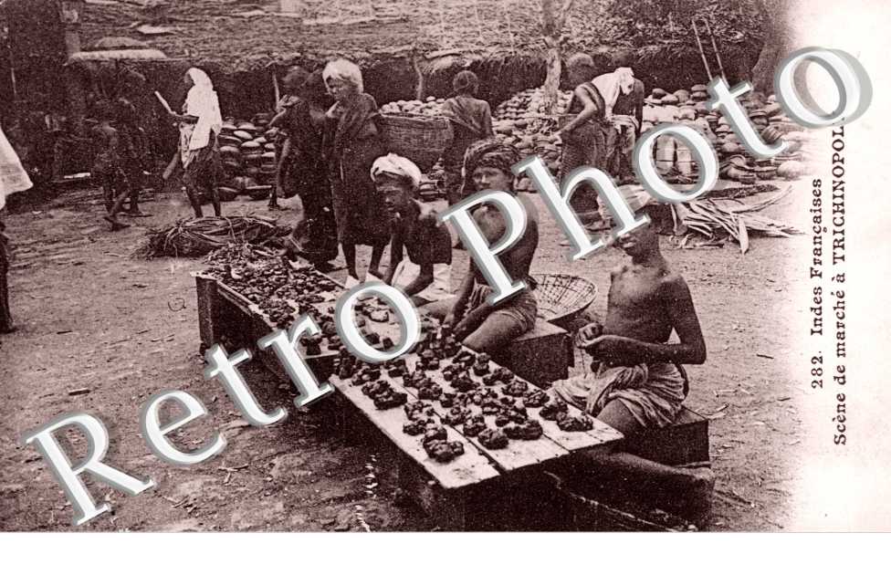 Indes Francaises, Scene de Marche a Trichinopoly
