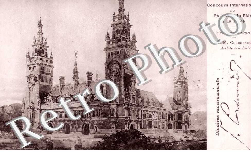 Concours International du Palais de la Paix a La Haye.