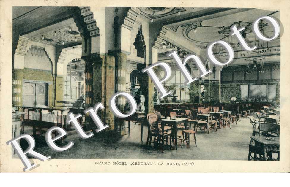 Grand Hotel "Central", La haye, Cafe