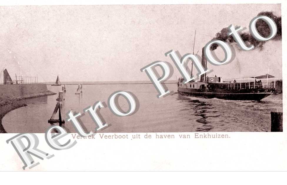 Vertrek Verboot uit de haven