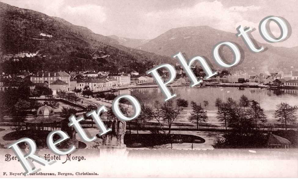 Bergen fra Hotel Norge