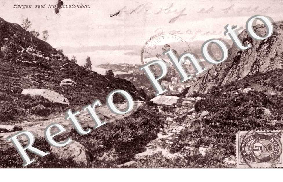Bergen seet fravostakken