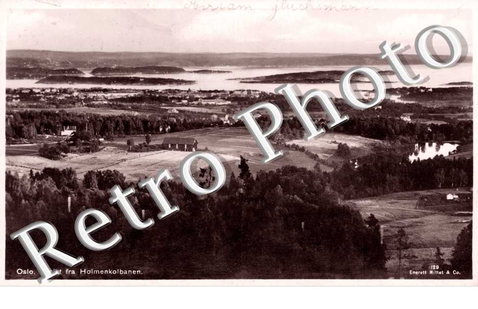 Utsight fra Holmenkolbanen