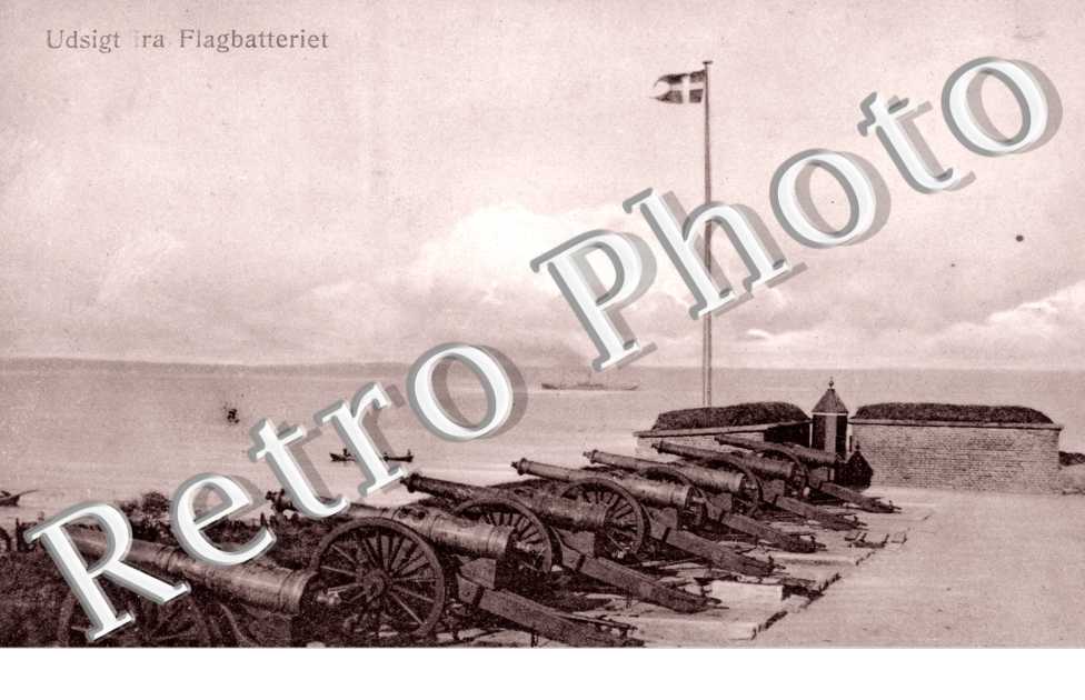Udsight fra Flagbatteriet