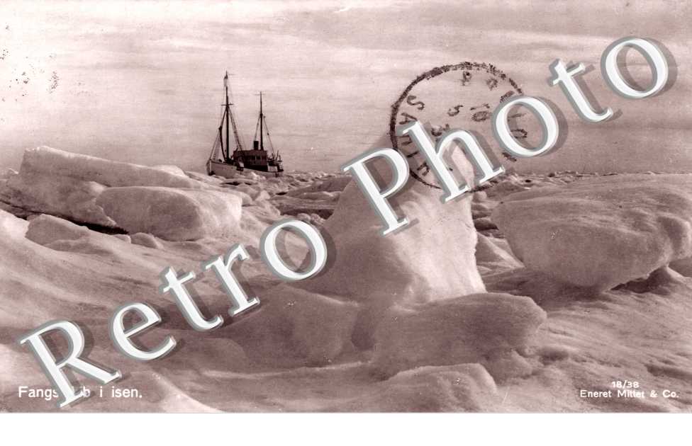 le Paysag sous la neige et un bateau