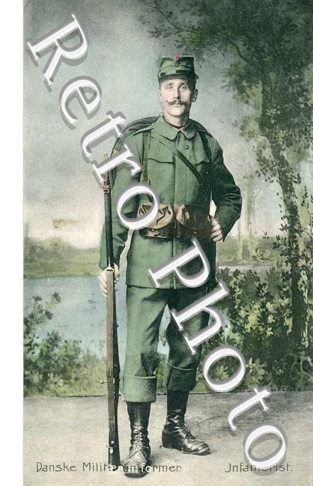 Danske Militaeruniformer Infanterist