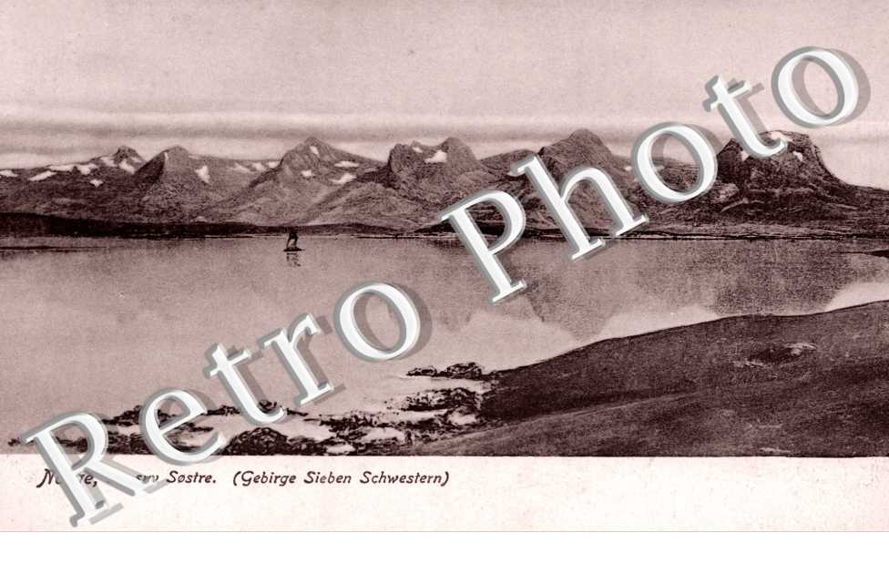 Norge, De syv Sostre (Gebirge Sieben Schwestern )