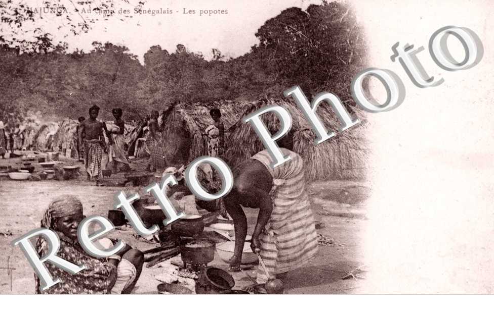 le Camp des Senegalais, les popotes