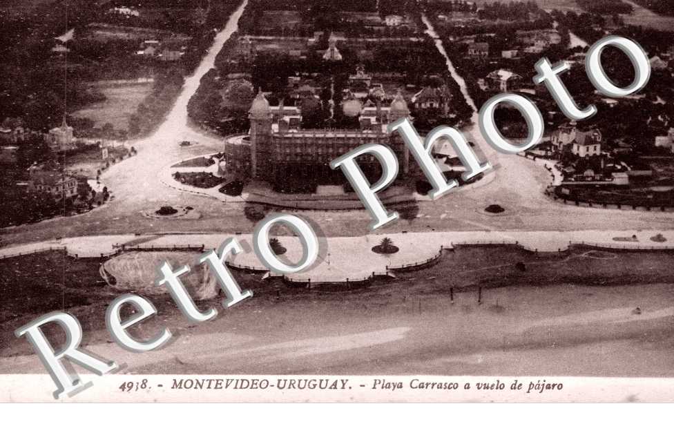 Playa Carrasco a vuelo de pajaro