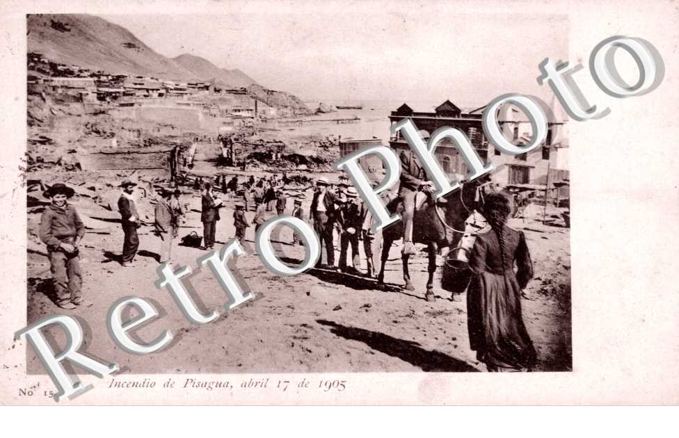 Incendio de Pisagua, abril 17 de 1905