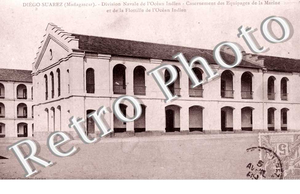 Division Navale de l&#039;Océan Indien - Casernements