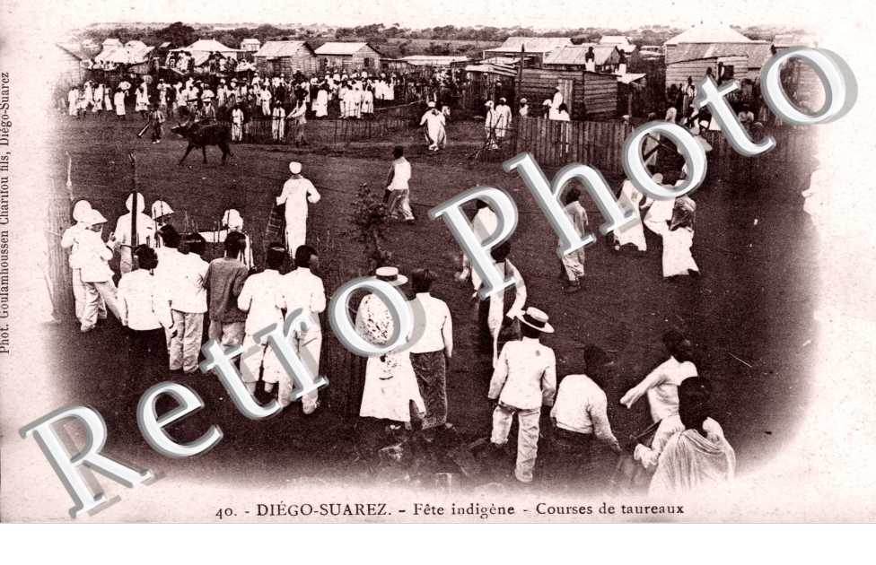 Fete d&#039;indigene, Courses de taureaux
