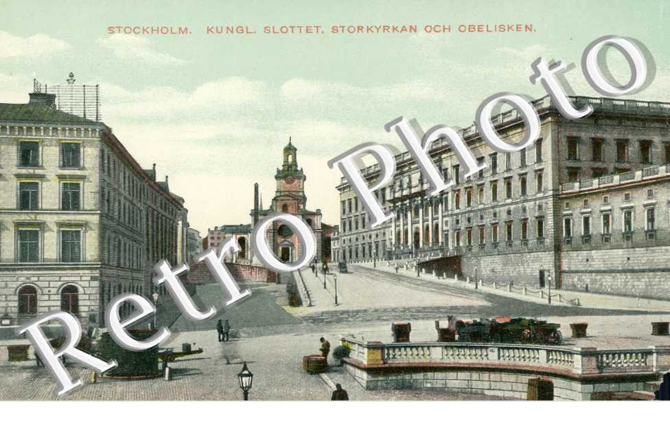 Kungl Slottet, Storkyrkan och Obelisken