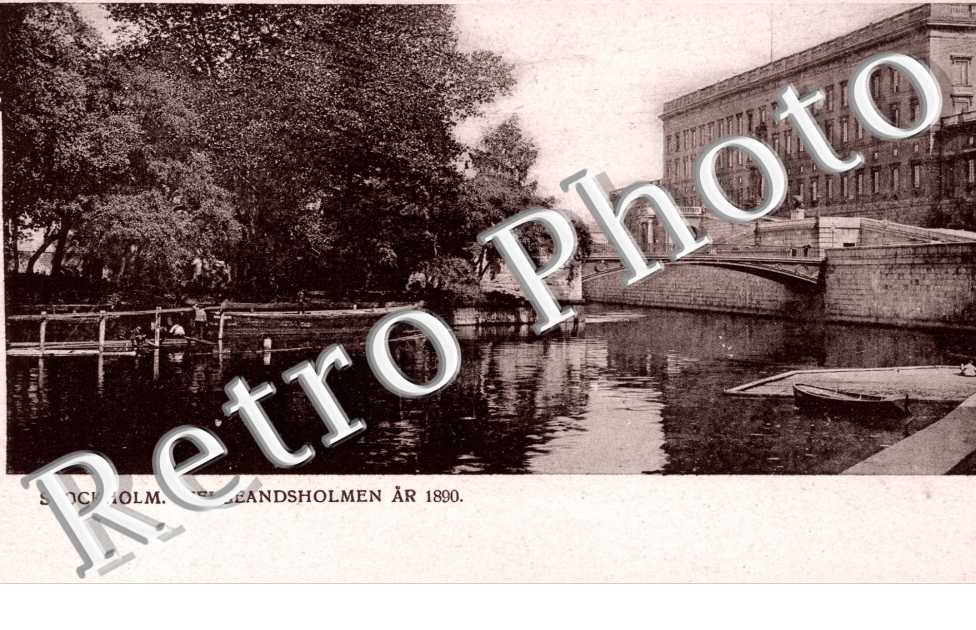 Helgeandsholmen ar 1890