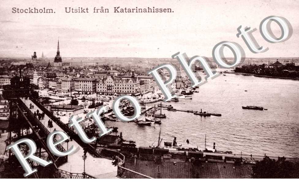 Utsikt fran Katarinahissen