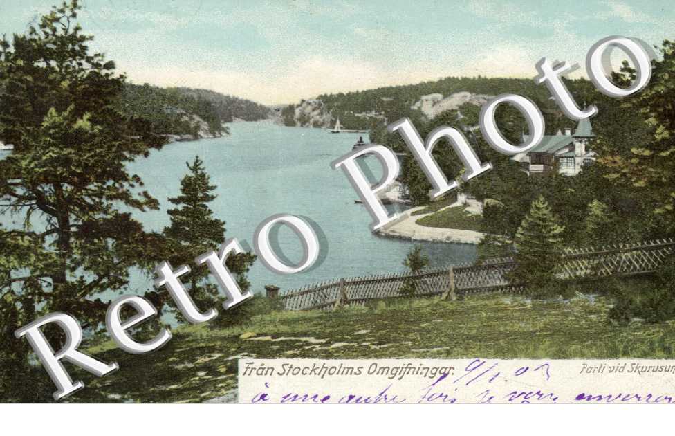 General view. Fran Stockholms Omgifningar