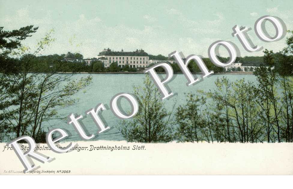 Fran Stockholms Omgifningar. Drottningholms Slott