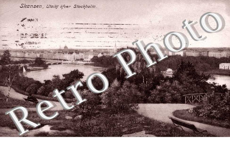 Utsikt öfver Stockholm