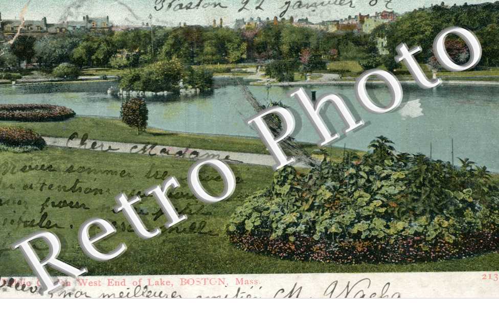Public Garden West End of Lake