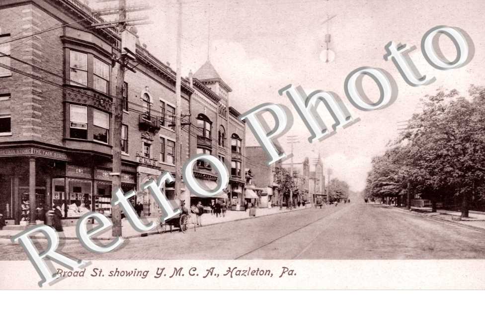 Broad street showing Y.M.C.A