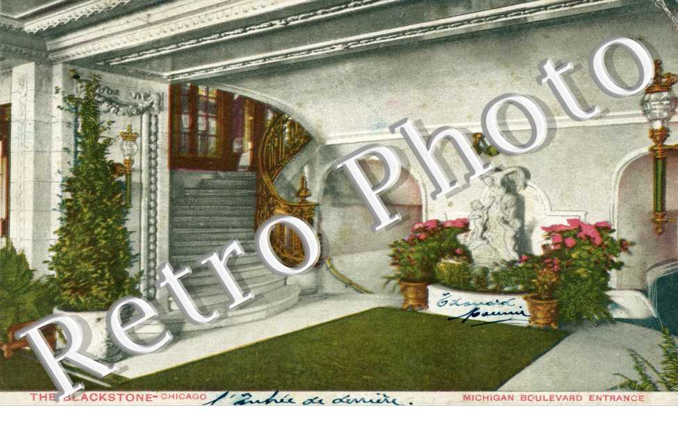 The Blackstone, Michigan Boulevard Entrance