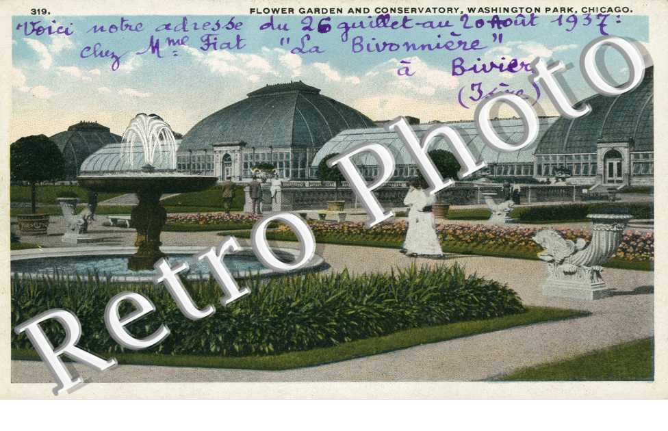 Flower Garden and Conservatory, Washington Park