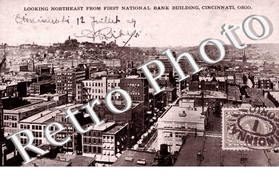 looking Northeast from first national bank building